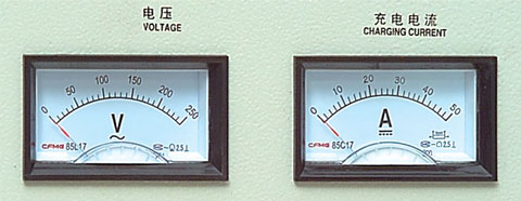 GCA硅整流充電機電壓、電流表