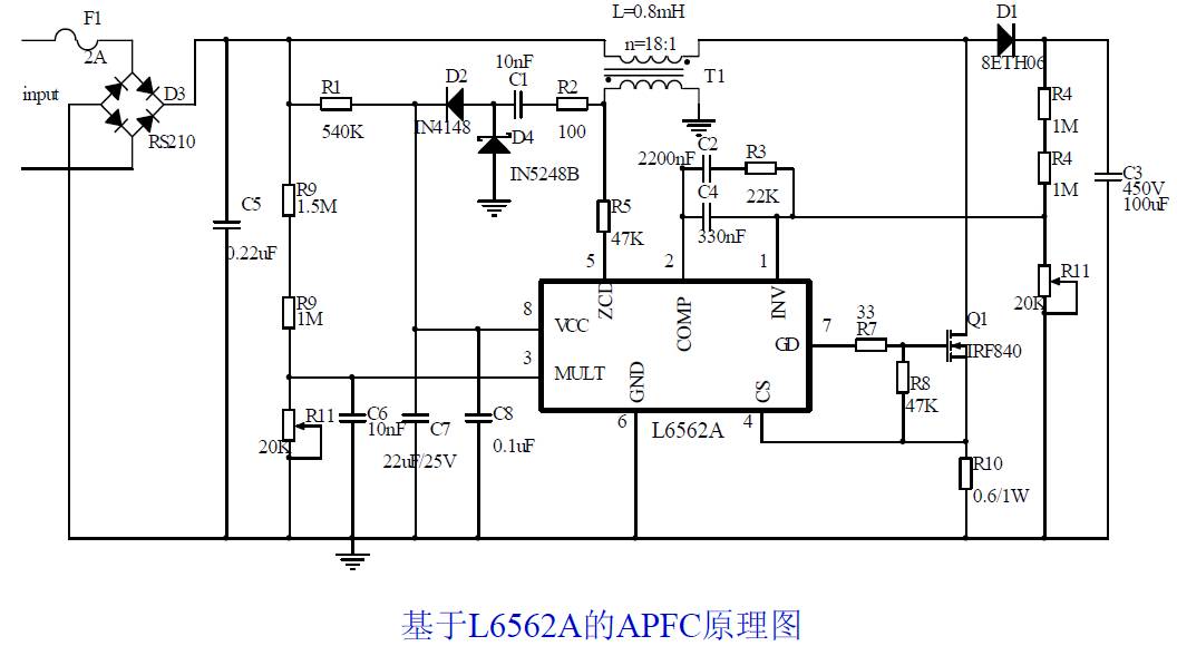 基于L6562A的APFC直流電源設(shè)計(jì)