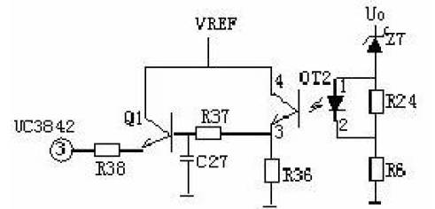 輸出限壓保護(hù)直流電源電路圖