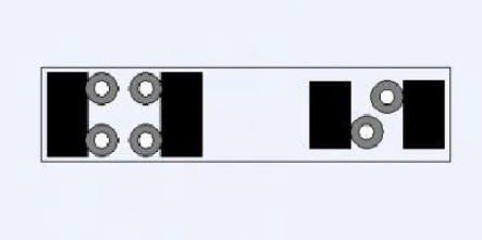 充電機PCB布局時去耦電容擺放圖