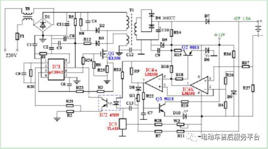 電動車充電機電路詳解