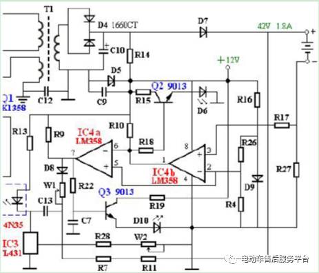 電動車充電機電路詳解
