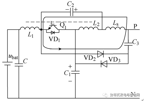 電動汽車蓄電池充電機充電緩沖電路的作業方式
