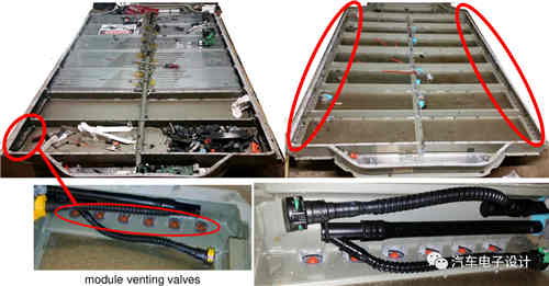 特斯拉充電機充電蓄電池起火的泄壓和排氣 特斯拉充電機充電蓄電池起火的泄壓和排氣