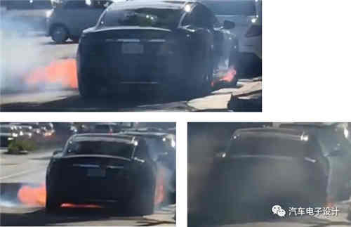 特斯拉充電機充電蓄電池起火的泄壓和排氣 特斯拉充電機充電蓄電池起火的泄壓和排氣