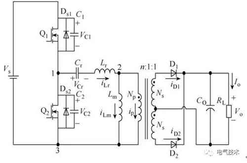 LLC全橋直流變換器電動汽車蓄電池充電機設計 LLC全橋直流變換器電動汽車蓄電池充電機設計